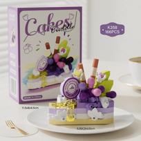 Deserto Tortas Statybinis Blokas Maistas Edukacinis Žaislas Surinkimas Kepimas Šveicariškas Rulonas Darbalaukio Dekoracija Berniuko Ir Mergaitės Gimtadienio Dovana NO box