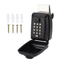 Car Window Lock Box Zinc Alloy Key Pad Combination Rust Resistant Easy Installation For Car Rentals