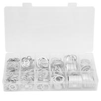 450Pcs Aluminum Washer Set High Temperature Resistance Assortment Industrial Supplies sidabras