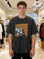 Ins Style American Loose Fit Short Sleeve t Shirt for Unisex Women Cotton Blend Casual Summer Tee with English Letter Print Round N S
