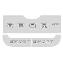 3PCS ABS Car Fender Side Stickers Badge Tail Trunk Decal for Lexus TURBOSPORT SUPER SPORT GX IS Emblem Auto Exterior Decoration