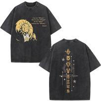 Esquie Clair Obscur Expedition  Vintage Washed T Shirts Game Fans Gift T Shirt Men Women Clothing Fashion Short Sleeve Tshirt S