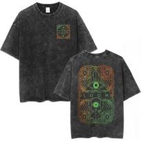 Vintage Washed Imagine Dragons Band World Tour  T Shirt Mens Women Fashion Hip Hop Tshirt Casual Cotton Oversized Tshirts S