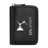 Leather Car Driver License Credit Card Holder Case Wallet Car Accessories For Citroen C1 C2 C3 C4 C5 C6 C8 C4L DS3 DS4 DS5