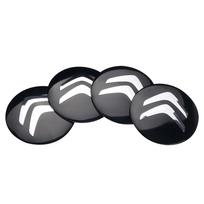 4 vnt. 56/60 mm automobilio emblema, ratlankio centrinis dangtelis, priedai Citroen C1 C2 C3 C6 C8 C4 Picasso Xsara C5 Aircross Cactus Berlingo