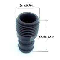 VP 5pcs new Garden Hose Quick Connector 1/2 Inch Pipe Adapter 20mm External Thread Joint Gardening Accessories