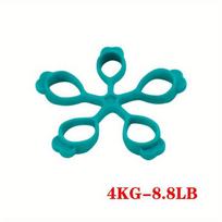 New Finger Resistance Band, Hand Grip Strength Training Rubber Band for Finger Rehabilitation Exercise šviesiai žalios spalvos