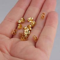 20pcs Alloy Butterfly Earring Backs, Jewelry Making Findings, DIY Earring Clutches for Ear Studs, Earring Fasteners juoda