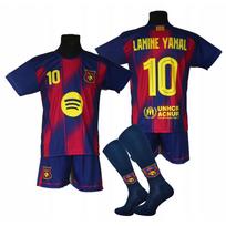 Sport LAMINE YAMAL Soccer Jersey Polyester Blue Youth/Adult Football Training Gear 122 CM mėlyna