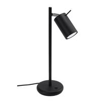 Lampa Biurkowa Nowoczesna Czarna Ring 1Xgu10 10W Sl.1091 Sollux Lighting