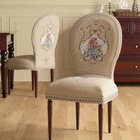 Luxury High-quality European-Style Retro Chair Cover Elastic Chair Seat Cover Hotel Restaurant Home Dining Stool Cover