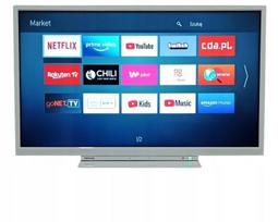 Biały Telewizor Smart Tv Led 32  Toshiba 32Lk3C64Daa Dvbt2 Fullhd Bluetooth
