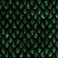 Royal Samt Stoff Polyester Zum Nähen - Motiv Drachenschuppen