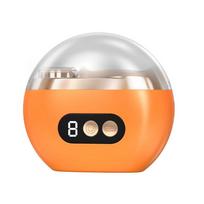 Anti-Splash Electric Nail Trimmer Anti-Pinch Automatic Nail Polisher Nail Care Machine  Manicure oranžinė