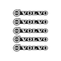 3D Aluminum Car Audio Stereo Speaker Badge Emblem Sticker For Volvo C30 FH500 V50 S80 S60 XC90 XC40 V40 V70 V60 T6 XC60 FH16 S90