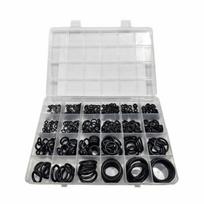400Pcs 24 Sizes Rubber O-Ring Gasket Heat-resistant Durable Air Conditioning Compressor Seals High Pressure Elasticity