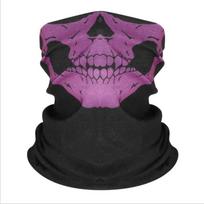 New Scarf Skull Men Balaclava Windproof Breathable Motorcycle Helmet Bandana Face Cover Cycling Caps violetinė