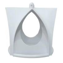 Cottage Style Hanging Bird Feeder Large Capacity Weatherproof Wild Bird Feeders with Stand Plastic Bird Feeder Station Garden balta