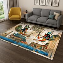 Senovės Egipto Mitologinis Faraono Ženklas Kilimas Kilimas Namams Miegamajam Svetainei Sofai Durų Kilimėlis Dekoras, Plotinis Kilimas Žaidimams Neslystantis Kilimėlis 40x60cm