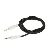 Kabel Przewód Audio Aux Mini Jack 3,5 Mm Do Telefonu Samochodu Głośnika 1M