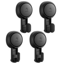 TAILI Suction Cup Hooks 4pcs Heavy Duty Towel Hanger Easy to Install Shower Hanger for Bathroom Kitchen Hotel No Drilling Hooks 4pcs