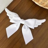 Cute Angel Wings Hair Clips for Children Large Bowknot Metal Duckbill Clip Girl's Hair Accessories balta