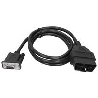 1M / 3.3ft Diagnostikos sąsajos adapteris OBD2 prailginimo laidas Automobilių remonto dirbtuvėms juoda
