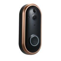 Wireless Video Doorbell - 1080P HD Infrared Night Vision Cam, Smart WiFi Remote Voice Intercom Home Bell Doorbell auksas