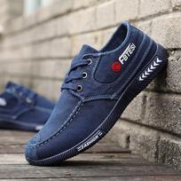 Vasaros Vyriški Loafers Batai Mados Žirniai Vairavimo Batai Vyriški Sportiniai Batai Vyriški vaikščiojimo avalynė Vyriška laisvalaikio avalynė 39 mėlyna
