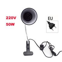 Naminių roplių šildymo lempa 50 W, 75 W, 100 W, vėžlių šviesos komplektas, E27 lizdo laikiklis, šildymas, šildantys vėžliai, besikaitinantys 50W EU 220V