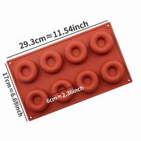 3D Mini Spiral Shaped 15 Cavity Silicone Cake Molds DIY Baking Dessert Mousse Cake Decorating Moulds Cake Chocolate Bakeware Round