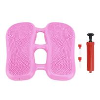 Inflatable Stepper Multi Purpose Fitness Exercise Air Stepper Foot Massage Balance Board Roseate violetinė