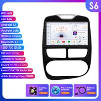 Hizpo 8+128G Wireless Carplay 4G-LTE 2din Android Autoradio for Renault Clio 4 2012-2016 Car Multimedia Stereo GPS Navi Audio Intelligent Video BT S6 8Core 6G 64G AI