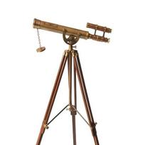 109,22 cm Viktorijos laikų jūrinis pastatomas žalvarinis teleskopas, karinis jūrų laivynas, reguliuojamas, namų dekoras