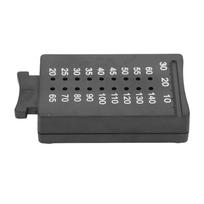 Gutta Percha Cutter Heat Resistant High Accuracy Manual Oral Measuring Ruler for Oral Clinic
