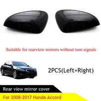 Primer juodas galinio vaizdo veidrodėlio dangtelis 2008-2013 Honda Accord Sedan Coupe