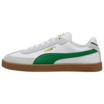 Puma Club II Era Comfortable Versatile Low-Top Skate Shoes Men Sneaker White Green 397447-22 35.5 white