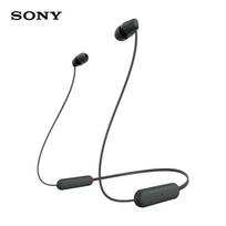 Sony WI-C100 Belaidės ausinės su kaklo juosta juoda