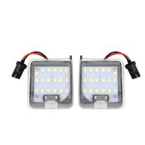 2Pcs LED Wing Mirror Courtesy Light Exterior Floor Lamp Fit for Ford Focus 2013