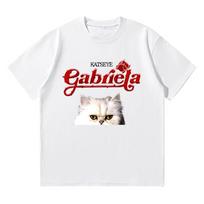 Katseye New T Shirt Hip Hop Short Sleeve Kpop Women Men Streetwear High Quality Comfortable Tees T-shirts S