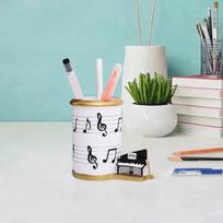 Makeup Brush Holder Note Line Pen Storage Box for Bedroom Table School juoda
