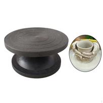 12inch Paint Spraying Pottery Crafting Stand Banding Wheel Ceramic Turn Table for Modelling juoda