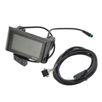 Elektrinio dviračio LCD ekranas, 36V 48V LCD ekranas 5 kontaktų vandeniui atsparus kištukas Valdymo panelė Ebike LCD ekranas 1