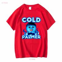 Cold Palmer M T Shirt long or short sleeves vintage Washed Unisex Soft Stretched fashion Stylish Slightly Top For Everyday Wear S