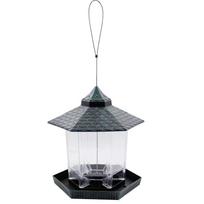 Large Capacity Hanging Bird Feeder Tower Shape Bird Feeding Tray Food Container  Backyard Feeding 7.87x8.66x5.51 in