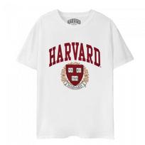 Harvard University Unisex Adult Crest Logo T-Shirt S juoda