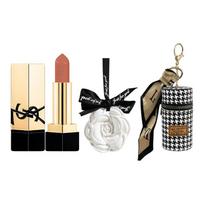 DIOR Lipstick Yves Saint Laurent Black Gold NM 1.3g + Camellia Fragrance + Houndstooth Lipstick Bucket juoda