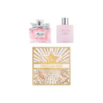 DIOR Miss Eau de Parfum Body Lotion Set Fantasy Star Wish Limited Gift Box Floral Fragrance EDP Peony Rose Peach Vanilla rožinio aukso spalvos
