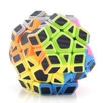 Moyu Mofangjiaoshi 3x3 Meilong Megaminx Magic Cube Carbon fiber Stickers Dodecahedron Neo Speed Magic Cube Twist Educational Toy juoda