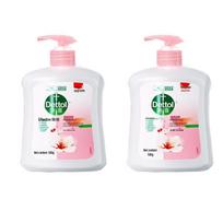 Dettol Moisturizing Antibacterial Hand Wash (2x500g) with Shampoo Sachet